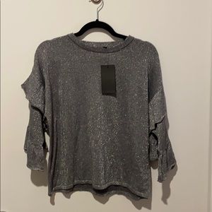 Silver Sparkle Sweater